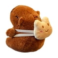 thumbnail image 3 of Llavero de muñeca de de felpa, animal de peluche de , decoración del hogar, colgante de carpincho coleccionable para adultos, niños, bolsa de oso, 3 of 8