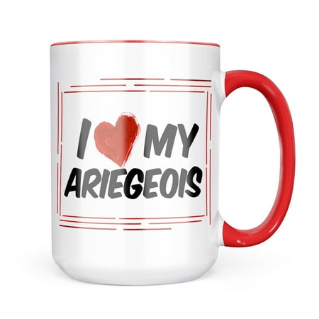 

Neonblond I Love my Ariegeois Dog from France Mug gift for Coffee Tea lovers