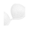 thumbnail image 5 of Deyllo Women's Plunge Super Padded Push Up Underwire T Shirt Bra, White 34D, 5 of 7