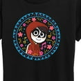 thumbnail image 3 of Disney - Floral Miguel - Women's Short Sleeve Graphic T-Shirt, 3 of 5