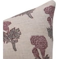 thumbnail image 3 of Stylish Pure Linen Pillow Covers with Hand Block Prints By Fabdivine, 22X22, Throw Pillowcase Cushion Cover with Zipper for Sofa, Couch, Home Décor, Outdoor, Farmhouse, Living Room, Manmohan, 3 of 6