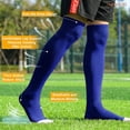 thumbnail image 4 of JASGOOD Baseball Socks and Belt Combo for Youth Boys Girls Over the Knee Softball Socks and Belt Knee High Football Socks, 4 of 10