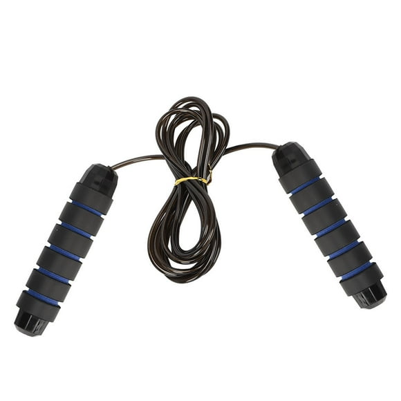 Rope Set Heavy Jumping Rope Womens Rope Jumpropes Girls Rope Weight Rope Weight Loss Workout Exercise Training for Counting Blue + Black