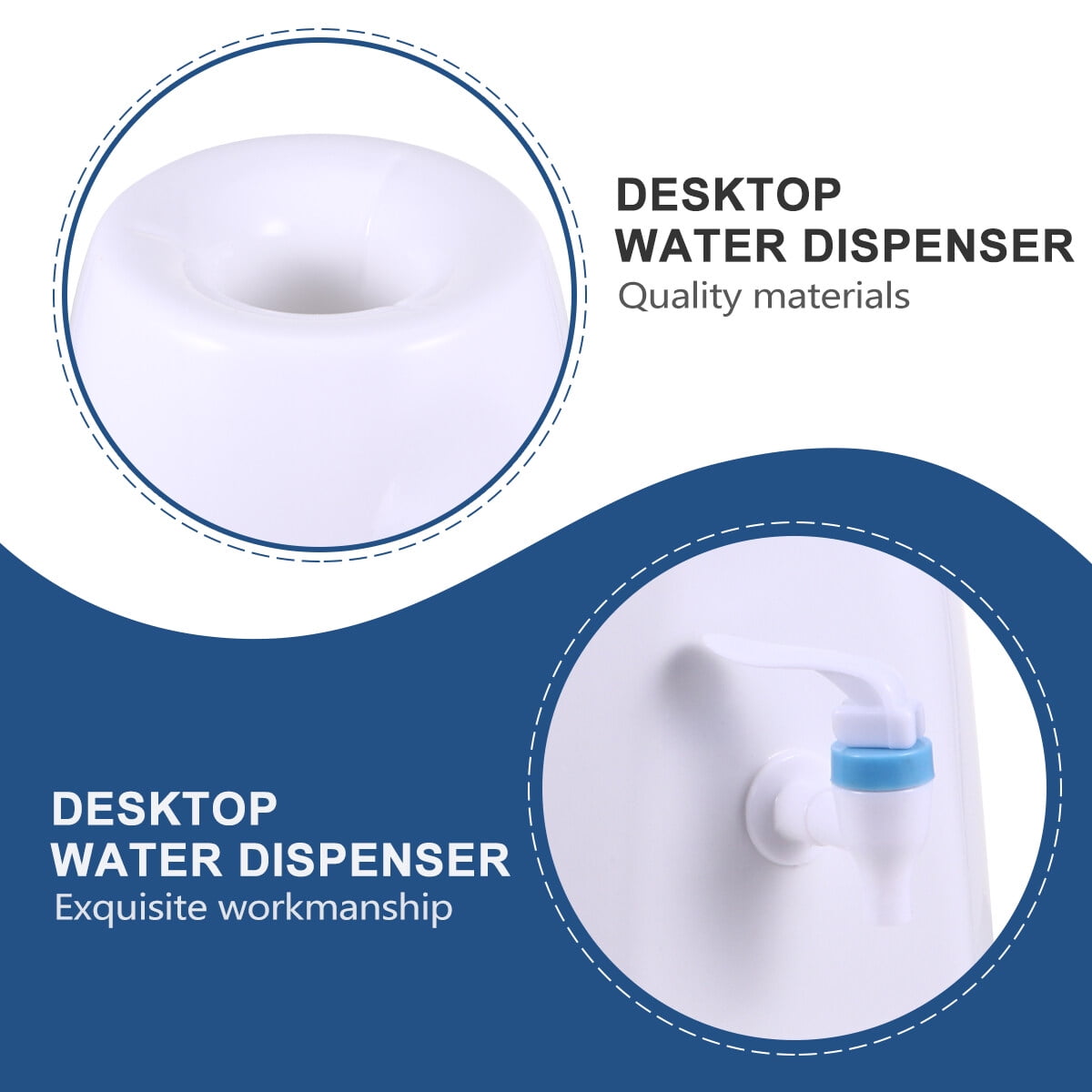 Monyance Water Dispenser Device Countertop Water Dispenser for Home & Office Use(10.63X9.06X6.69Inches)