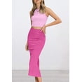 thumbnail image 4 of Conjunto de Verano para Mujer de 2 Piezas PRETTYGARDEN Top de Tirantes y Falda M, 4 of 8
