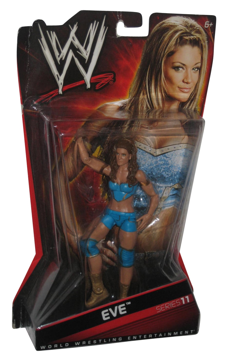 WWE Series 11 Eve Blue Outfit (2010) Mattel Wrestling Action Figure -  Walmart.com