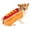 01-S, variant on Sruoe Halloween Dog Costumes, Red M Hot Dog Costume 12.5in, 12-25lbs Funny Novelty Hotdog Costume, Easy Wear Pet Spoof Clothes for Multi-Holiday Party Decor Halloween Costumes