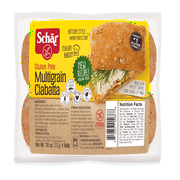 Schar Gluten Free Multi-Grain Ciabatta Parbaked Rolls, 7 oz Bag (Pack of 6)