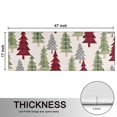 thumbnail image 5 of Kitchen Rugs Sets Of 2,Multicolor Christmas Tree Pattern Anti Fatigue Kitchen Mat Rugs Non Slip Washable,Decorative Kitchen Floor Mats for Kitchen,Sink,Laundry,17"X47", 5 of 5