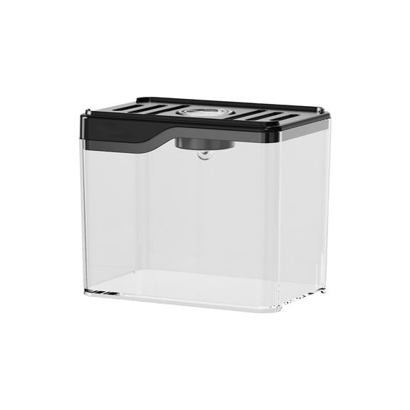 HuiXinOu Small Goldfish Tank with LED Light, Transparent Desktop Aquarium for Home Office, Mini Fish Bowl for Betta Fish Decor