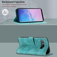 thumbnail image 5 of S10 Phone Case Wallet,for Galaxy S10 Case,[Card Holder Slots][Wrist Strap][Stand Function] TPU Interior Protective PU Leather Phone 2023 Flip Cases Cover for Samsung Galaxy S10 6.1 Inch (Green), 5 of 14