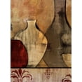 thumbnail image 2 of Loreth, Lanie 12x14 Black Ornate Wood Framed with Double Matting Museum Art Print Titled - Glass Gathering with Red I, 2 of 4
