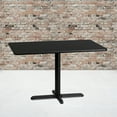 thumbnail image 2 of Flash Furniture 30'' x 48'' Rectangular Black Laminate Table Top with 23.5'' x 29.5'' Table Height Base, 2 of 5