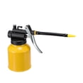 thumbnail image 3 of arctrm Hand Pump Oiler Can Long Spout Filling Pot Handheld Sprayer Manual Oiler Oil Can Flexible hose, 3 of 10