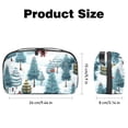thumbnail image 5 of Christmas Digital Organizer Bag with Waterproof Oxford Cloth, 5.9x9.44x3.14 in, Hard Drive Bag, Digital Bag, Storage Box Small, Cable Organizer Clips Included, 5 of 6