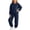 07-Navy, variant on Dnhxils Girls Athletic Sets Kids Two Piece Outfits Long Sleeve Pullover Sweatpants with Pockets for Teen Girls Fall Sports Clothes