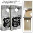thumbnail image 3 of Skip's Garage Miller High Life Solid Wood Cornhole Board Set, 3 of 6