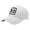 White, variant on ibiyuan Baseball Cap Men Hats for Men Embroidered Baseball Cap Adjustable Sun Hat For Men And Women Versatile Daily Wear Casual Dad Cap