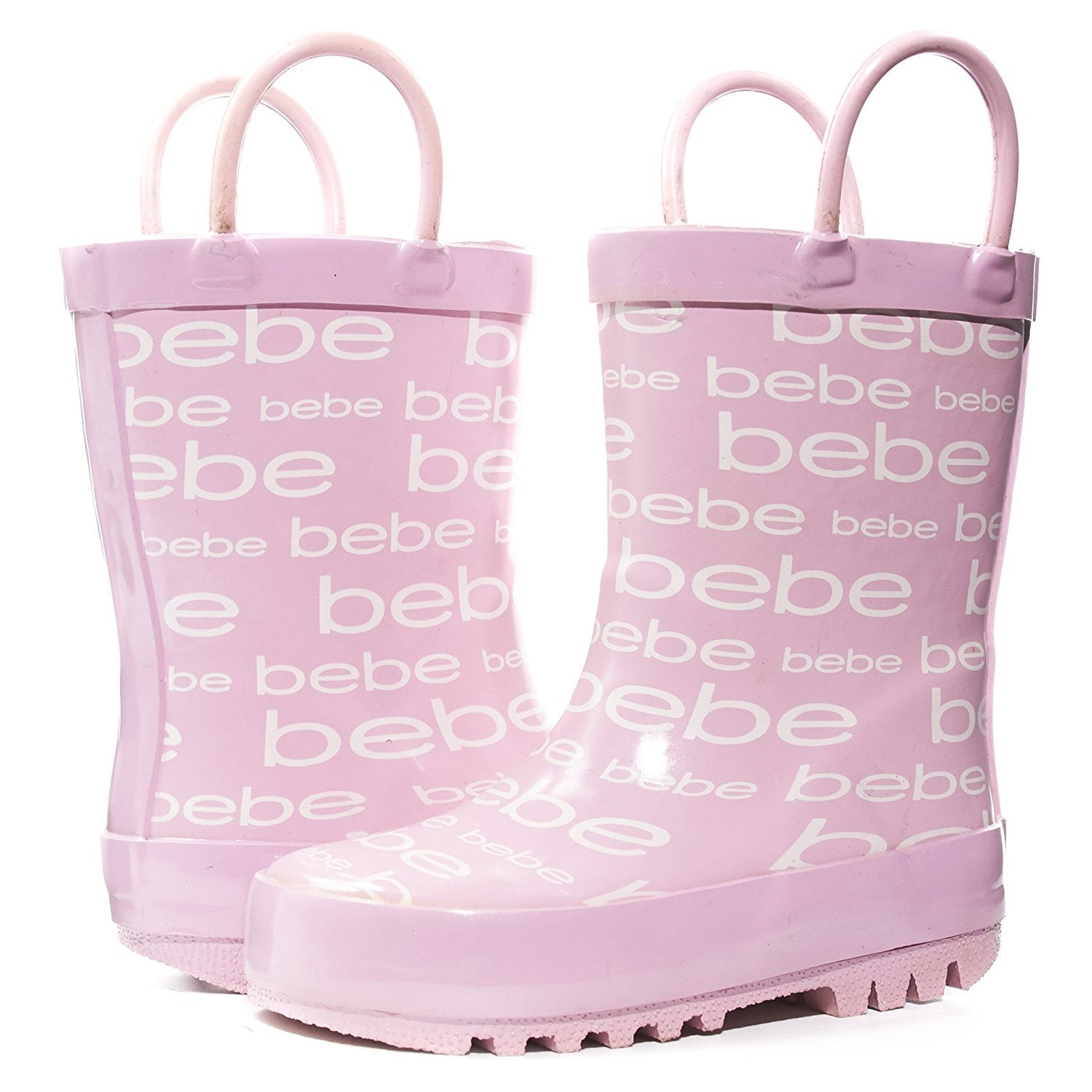 light pink rain boots