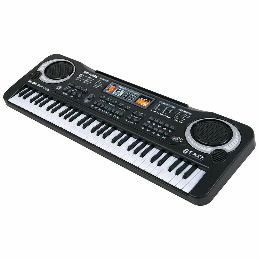 61 Key Digital Music Electronic Keyboard Key Board Electric Piano Children Gift US Plug Electronic Organ