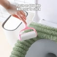 thumbnail image 6 of Hiroekza Toilet Seat Covers,Soft Warmer Toilet Seat Cushion CoverZipper Model Toilet Seat Household Embroidery Sitting Washer Toilet Seat Cover Cute Washer Universal Toilet Seat Clearance, 6 of 6
