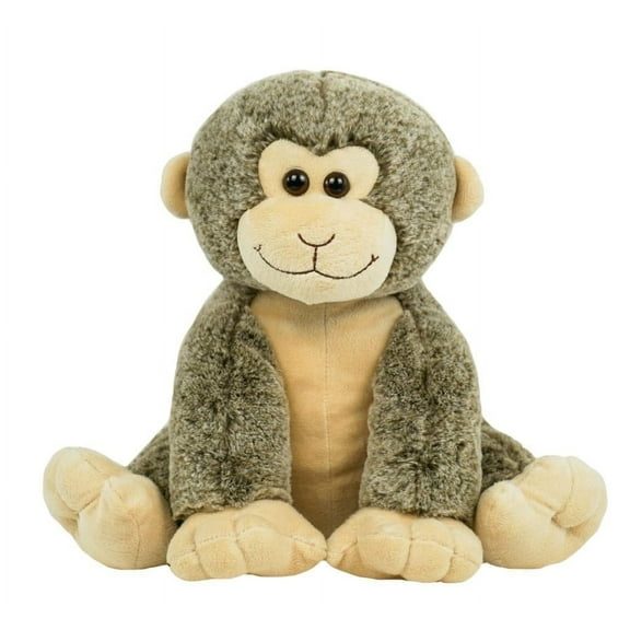 Monkey Plush 16 Inch Soft Brown Stuffed Animal Ideal for Kids, Collectors, and Room Décor