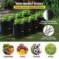 thumbnail image 6 of DWC Hydroponic System, 8 Buckets 5 Gal Deep Water Culture Kit with Air Pump & Stones, Indoor/Outdoor Plant Growing, 6 of 11