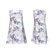 thumbnail image 7 of Lsque Autumn Leaves Pattern Summer Dresses for Women – Sleeveless T-Shirt Swing Sundress, Perfect for the Beach and Casual Days, 7 of 7