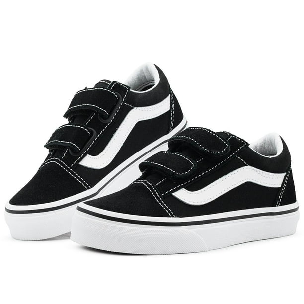 Tenis Vans Niño Classics Old Skool Negro/Blanco negro 19