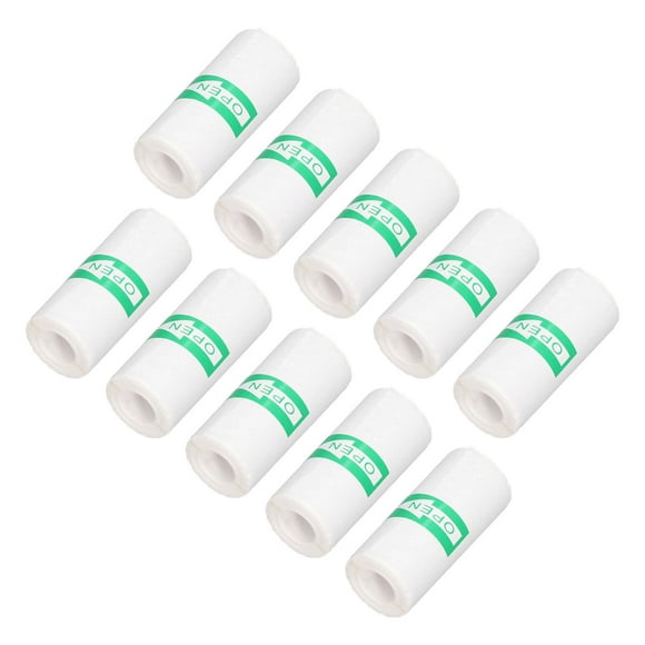 Papel térmico para impresora BuyWeek 10 rollos imprimible