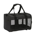 thumbnail image 4 of Portador de mascotas Fernando Bolsa de malla transpirable bolso porta gatos negro, 4 of 8