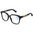 thumbnail image 5 of GUCCI GG1192S 001 Rectangular Acetate Black Transparent 53 mm Women's Sunglasses, 5 of 6