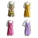 thumbnail image 5 of Qarigey Delantal cruzado con bolsillos, práctico delantal de trabajo unisex de mezclilla lavada, delantales para hornear Prendas para la parte del cuerpo Rosa, 5 of 6