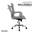 thumbnail image 2 of Juego de 2 Silla de Escritorio para Oficina Ejecutiva Ergonomica y Ajustable Gris Gaon Ergonomica, 2 of 9