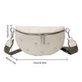 thumbnail image 4 of Bolso Pecho Mujer Ligero Crossbody Turismo Senderismo Camping Blanco, 4 of 8