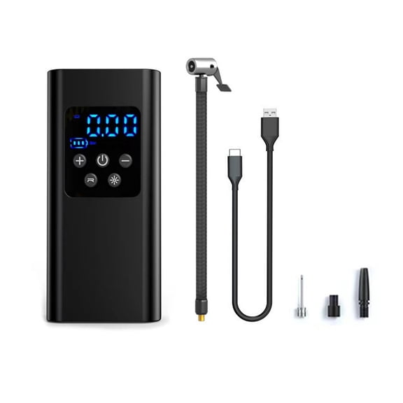 Car Jump Starter Air Compressor Wireless Tire Inflator Pumps Digital Tire Inflator Automotive Starting Device with Light