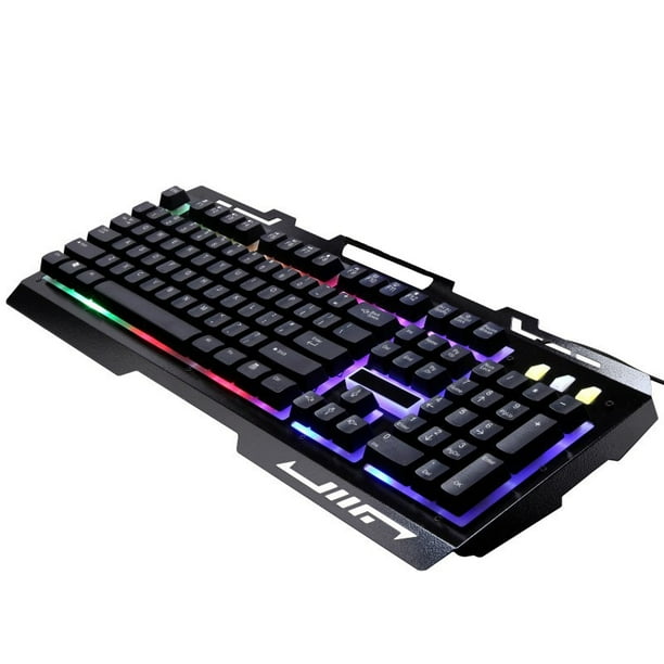Gaming Keyboard mechanical hand metal Backlit Keyboard USB Wired Mobile