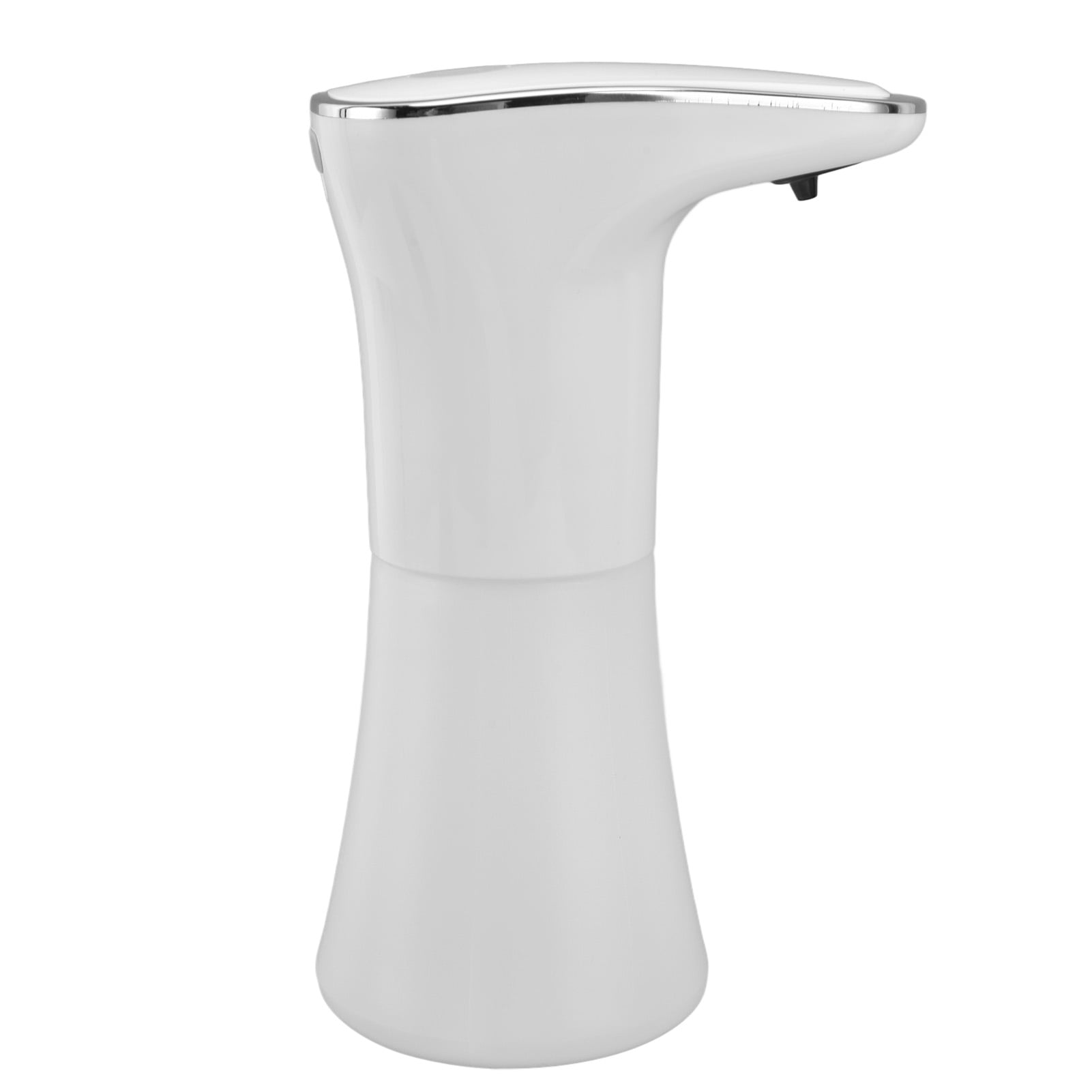 YAHHU Automatic Soap Dispenser 13.5 fl oz / 400 ml Touchless Smart Sensor Foam Pump USB Rechargeable Built in 800mAh Battery for Bathroom Hotel Kitchen Countertop Free Standing White Design