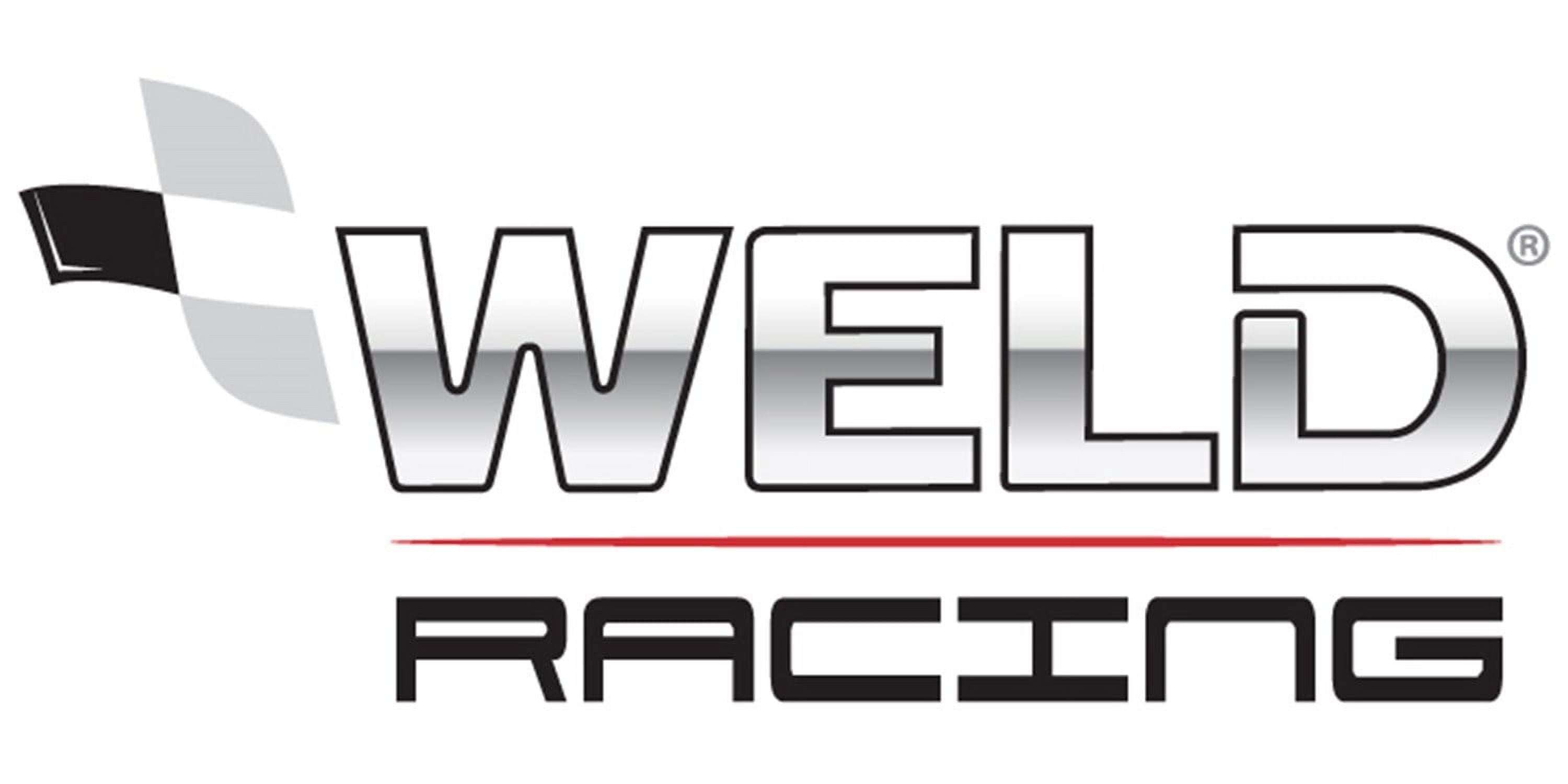 Weld Racing WEL601-1452 12 mm x 1.5 RH Open End with Washers Lug Nuts - Pack of 5