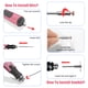 thumbnail image 3 of JENABOM Kit de Bolígrafo de Grabado Rosa 83 en 1, Bolígrafo de Grabado, Herramienta Rotativa Inalámbrica, Recargable por USB, para Joyería, Madera, Pulido de Metal y Piedra, Bricolaje, 3 of 10