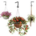 thumbnail image 4 of Soporte para plantas colgantes, gancho de metal para plantas de 5,6 pulgadas, colgador decorativo para plantas de pared para linternas colgantes, comedero para pájaros, cesta de flores, deco, 4 of 5