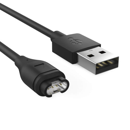 Garmin Fenix 5/5S/5X/Plus Charger, Ankey Replacement USB Data Sync Charging Cable Wire 1m for Garmin Fenix 5/5S/5X/Forerunner 935/Quatix 5/Quatix 5 Sapphire/Vivoactive 3 Watch, BLACK