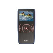 Kodak Zx1 Pocket - Camcorder - 720p - 1.6 MP - flash card - blue