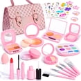 thumbnail image 1 of Set de maquillaje para niños de 3 a 8 años con maquillaje simulado y bolso, 1 of 8