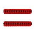 thumbnail image 1 of 2X Brosse à Rouleau Nettoyante Brosse Principale pour Rouleaux BR 30/4C, Brosse à Rouleau Rouge 4.762-452.0 pour BR 30, 1 of 7