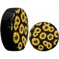 thumbnail image 4 of Sunflower Spare Tire Covers for RV Trailer SUV Truck and Many Vehicle, Wheel Covers Sun Protector Waterproof, 4 of 10