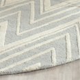 thumbnail image 3 of Safavieh Cambridge 6' Tapis de Laine Touffeté à Main Ronde, 3 of 3