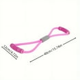 thumbnail image 4 of DABEI 8-shaped Yoga Resistance Band, Durable Tension Rope, Sports Yoga Trainer For Back Shoulder Arm Stretching Training, 4 of 14
