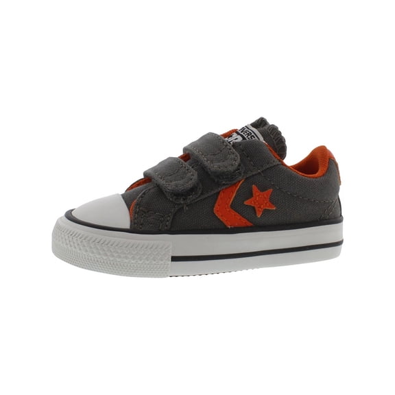 Converse Star Player Ev Infant/Toddler Shoes Size 4, Color: Grey/Orange