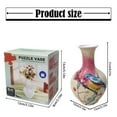 thumbnail image 2 of 3D Puzzle Vase Blue And White Porcelain Design Decorative Puzzle For Home And Perfect For Flower Arrangements And Interior Décor, 2 of 7